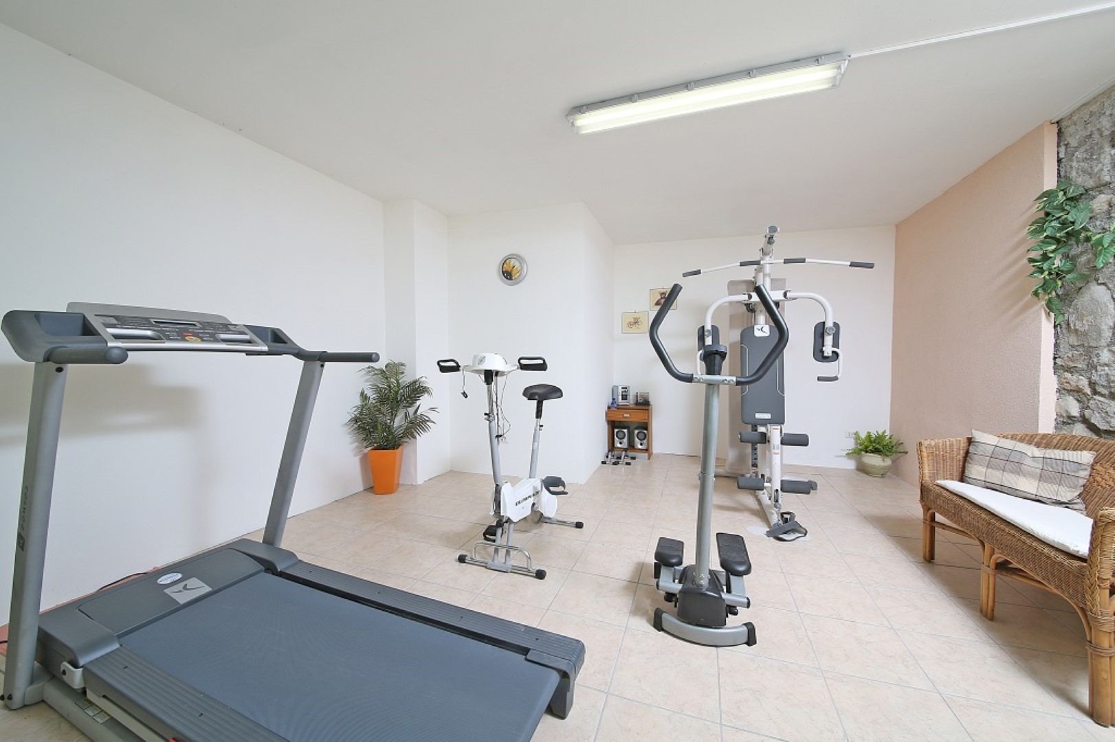Sala fitness e giochi di Casa Susy